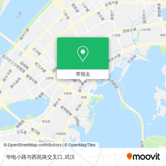 华电小路与西苑路交叉口地图