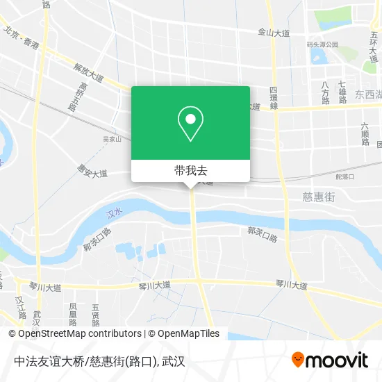 中法友谊大桥/慈惠街(路口)地图