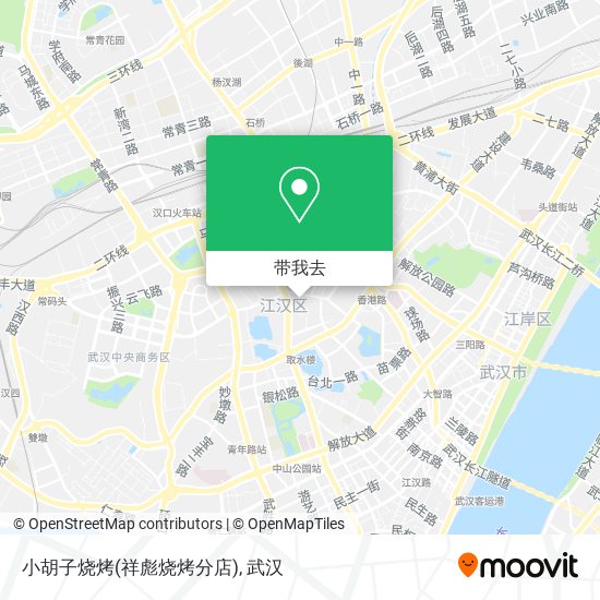 小胡子烧烤(祥彪烧烤分店)地图