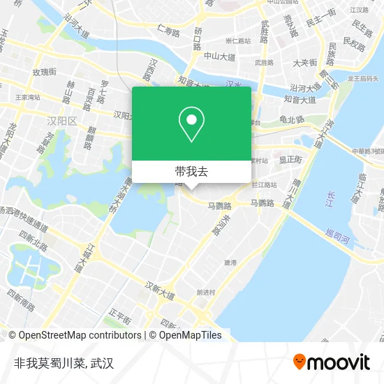 非我莫蜀川菜地图