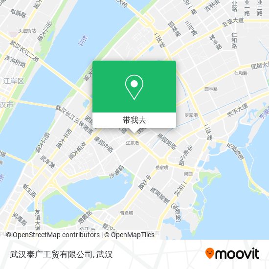 武汉泰广工贸有限公司地图