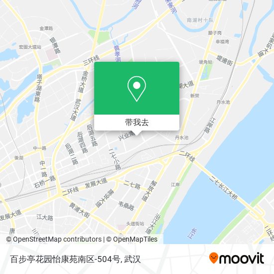 百步亭花园怡康苑南区-504号地图