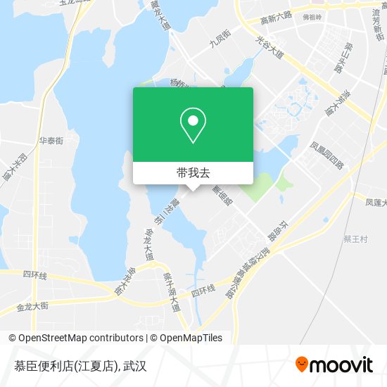 慕臣便利店(江夏店)地图