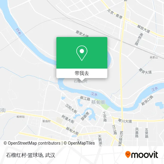 石榴红村-篮球场地图