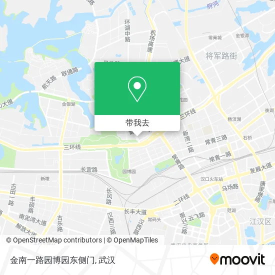 金南一路园博园东侧门地图