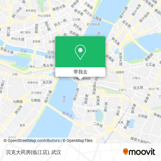 贝克大药房(临江店)地图