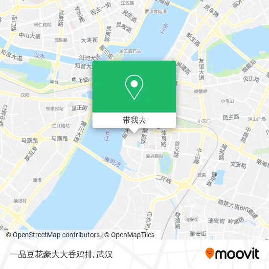 一品豆花豪大大香鸡排地图