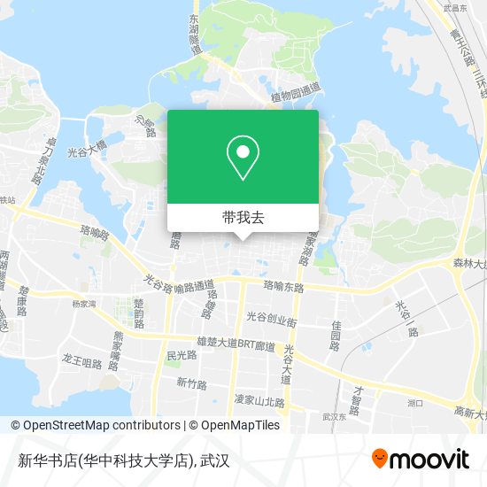 新华书店(华中科技大学店)地图