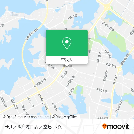 长江大酒店沌口店-大堂吧地图