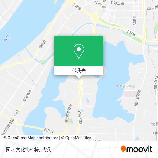 园艺文化街-1栋地图