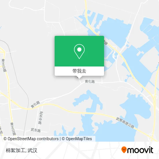 棉絮加工地图