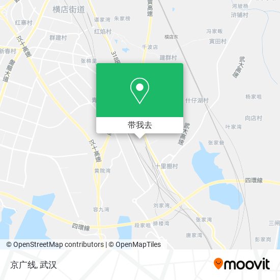 京广线地图