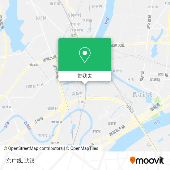 京广线地图
