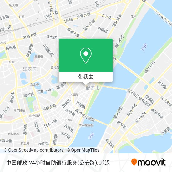 中国邮政-24小时自助银行服务(公安路)地图