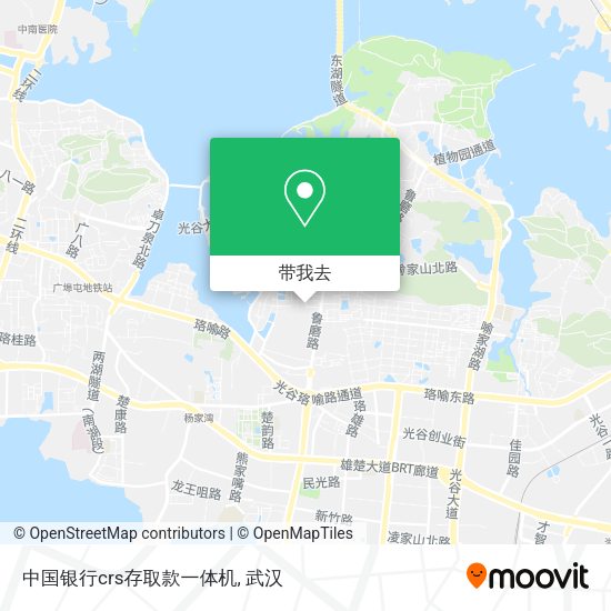 中国银行crs存取款一体机地图