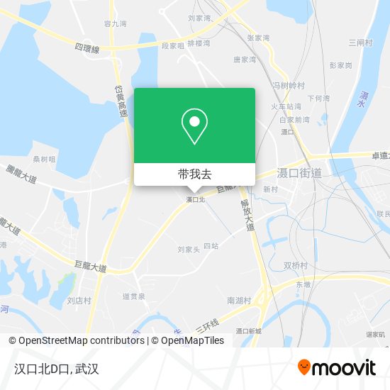 汉口北D口地图