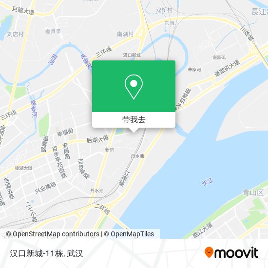 汉口新城-11栋地图