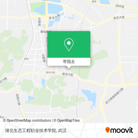 湖北生态工程职业技术学院地图