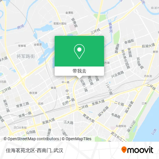 佳海茗苑北区-西南门地图