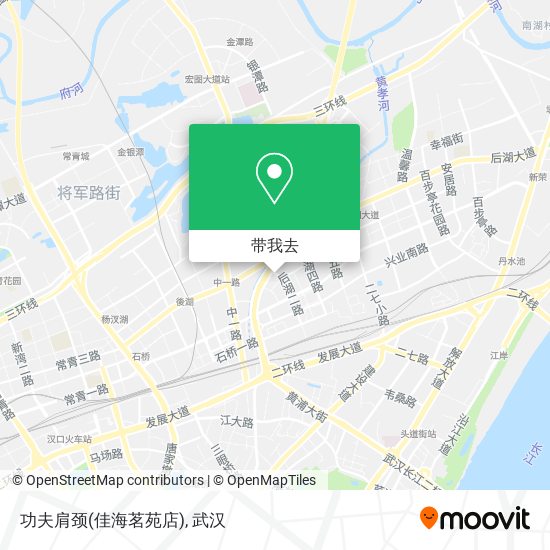 功夫肩颈(佳海茗苑店)地图