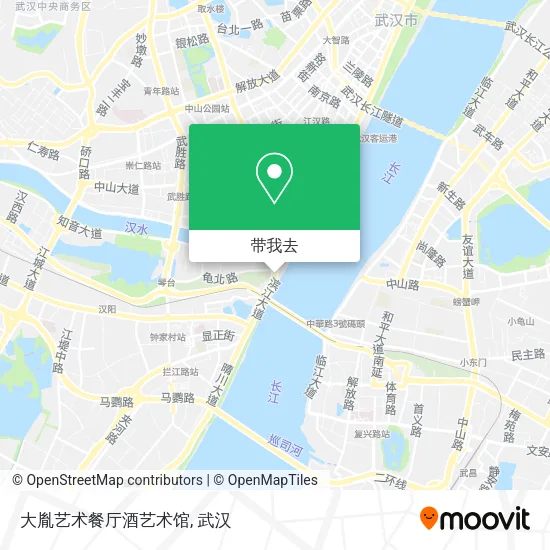 大胤艺术餐厅酒艺术馆地图