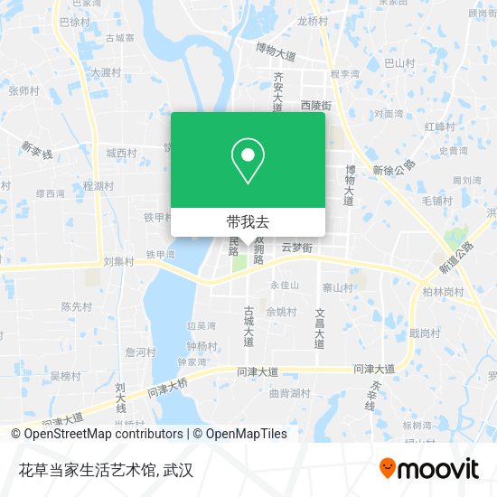花草当家生活艺术馆地图