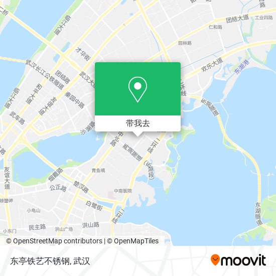 东亭铁艺不锈钢地图