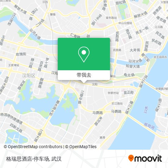 格瑞思酒店-停车场地图