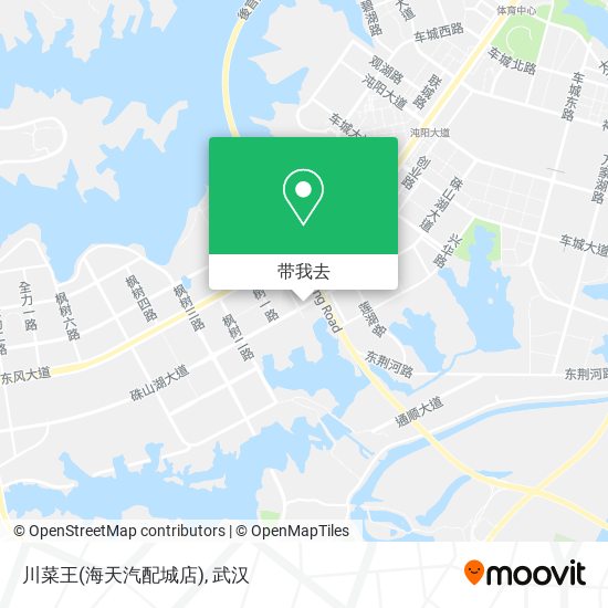 川菜王(海天汽配城店)地图