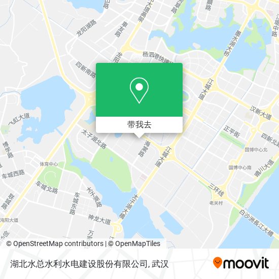 湖北水总水利水电建设股份有限公司地图