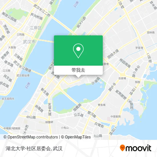 湖北大学-社区居委会地图