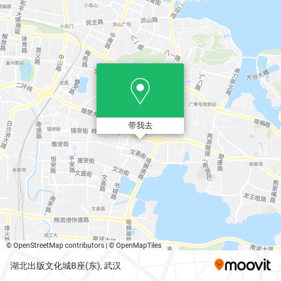湖北出版文化城B座(东)地图
