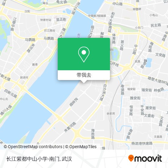 长江紫都中山小学-南门地图
