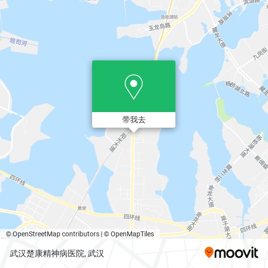 武汉楚康精神病医院地图