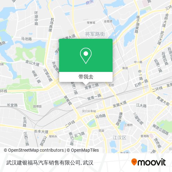 武汉建银福马汽车销售有限公司地图