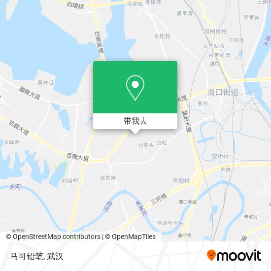马可铅笔地图