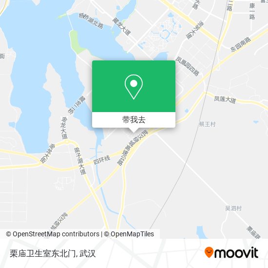 栗庙卫生室东北门地图