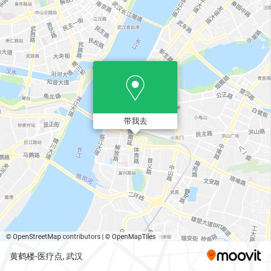 黄鹤楼-医疗点地图