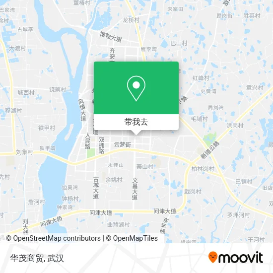华茂商贸地图