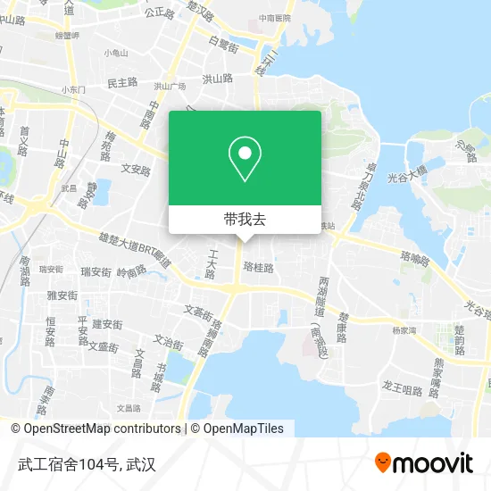 武工宿舍104号地图