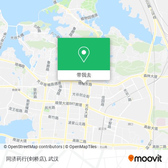 同济药行(剑桥店)地图