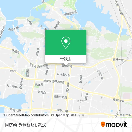 同济药行(剑桥店)地图