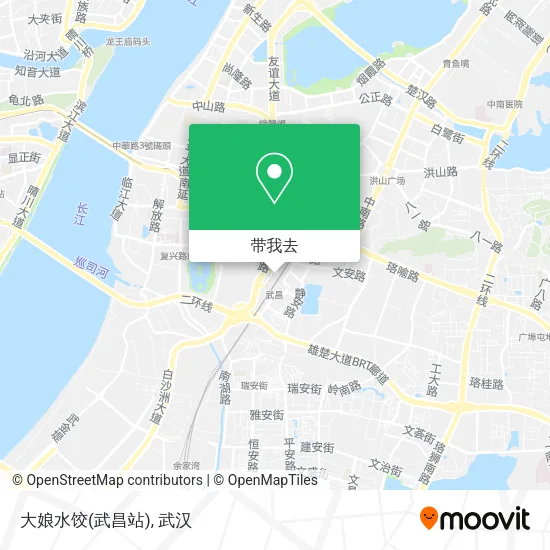 大娘水饺(武昌站)地图