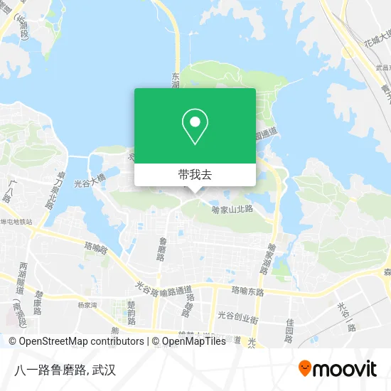 八一路鲁磨路地图