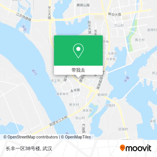长丰一区38号楼地图