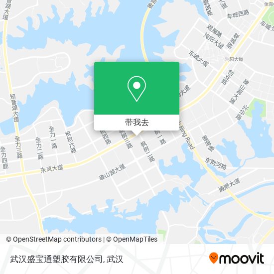 武汉盛宝通塑胶有限公司地图