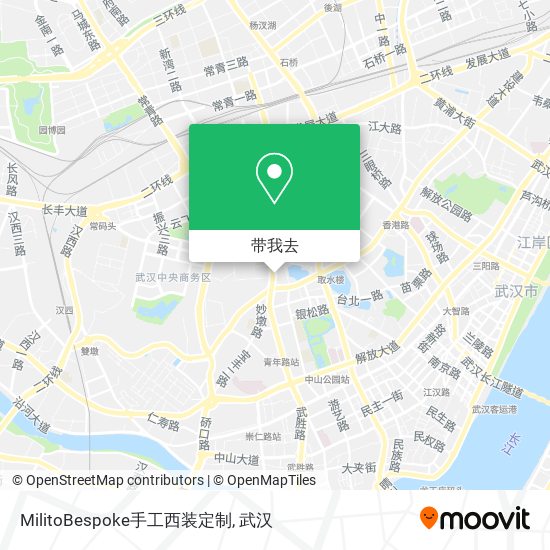 MilitoBespoke手工西装定制地图