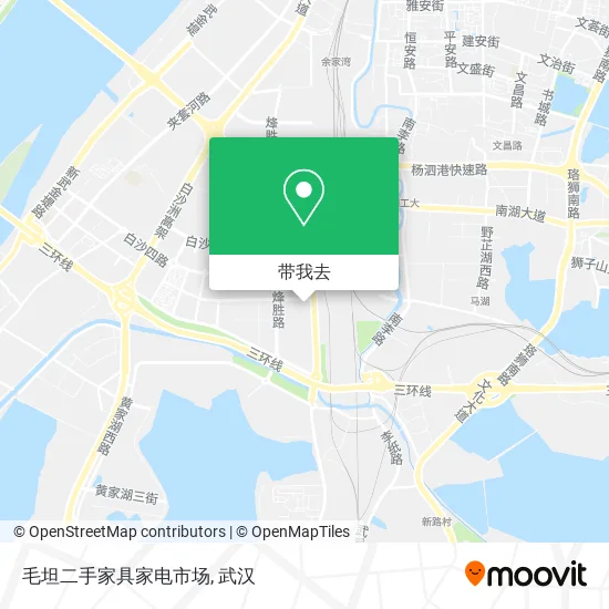 毛坦二手家具家电市场地图