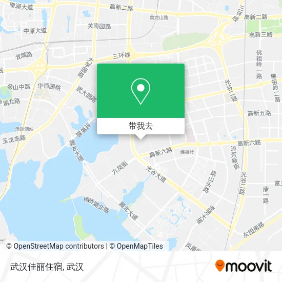 武汉佳丽住宿地图