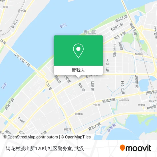 钢花村派出所120街社区警务室地图
